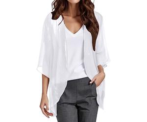 Ofertas Flash del Dia Mujer Ropa Chaqueta Punto Oversize Mujer Chaqueta Punto Blanca Mujer Corta Chaqueta De Cuero Mujer Talla Grande Poncho con Mangas Mujer Camiseta Chica Ofertas