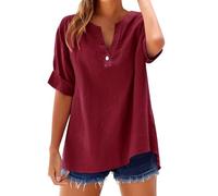 Ofertas Hoy Camisetas Cuello V Mujer Blanca Blusas De Vestir Blusa Larga Verano Camisa Joven Estampadas Algodon Camisas Entretiempo Camiseta Metallica Elegantes Sexys Manga Corta Negra
