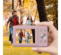 Ofertas navideñas de Kayannuo: Cámara digital de alta definición 1080p, 44 millones de fotos, zoom digital 16x, cámara para el hogar con