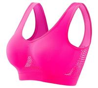 Ofertas Sujetador Deportivo Mujer, Ropa Interior Transpirable, Talla Grande, Sin Aros, Malla Hueca Sin Costuras, Sujetador Deportivo para Yoga Sujetadores Ofertas Mujer Sexy Lencería Sujetador