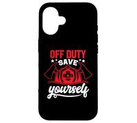 Off Duty Save Yourself Carcasa para iPhone 16