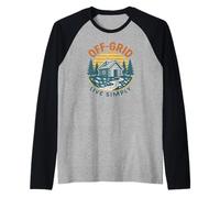 Off Grid Live Simply Camiseta Manga Raglan