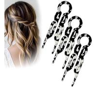 off Hair Pin,2025 New Hair Pin, Retro U Shaped Hairs Pins, Hair Styling Accessories,Comfortable All-Day Hold,Suitable for All Women's Hair Styles (D)