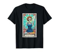 Off My Meds Crazy Mom Tarot Esqueleto Divertido Camiseta