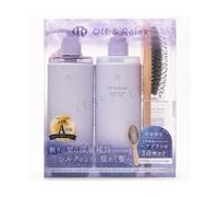Off & Relax - Spa Shampoo & Treatment Silky Night Repair With Hairbrush Limited Set 3 pcs