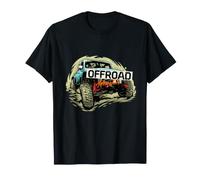 Off Road Adventure Monster Car Novelty Graphic Cool Designs Camiseta