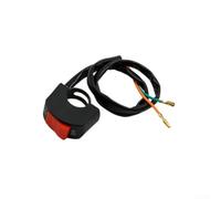 Off-Road Bike Handlebar 22mm LED Kill Switch Off-Road Bike Handlebar (rojo) | Se adapta todoterreno para bicicletas, ATV, suciedad para bicicletas, para mini motos, scooters, para vehículos quad
