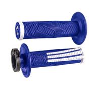 OFF ROAD EMIG PRO V2 LOCK-ON GRIP COLOR AZUL Y BLANCO