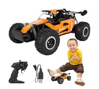 Off Road Stunt Auto - Vehículo de juguete modelo teledirigido, camión de carreras de alta velocidad, suspensión de absorción de impactos, diseño de conducción estable | Diversión de coche para niños