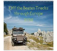 Off the Beaten Tracks through Europe (Wall Calendar 2026 12" x 24" / 30 x 60 cm (open)) CALVENDO 12 Month Wall Calendar