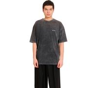 Off The Pitch - Camiseta Dublin Oversize Tee, Hombre, Black Washed, XS
