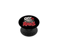 Off The Rails Divertido Juego de Palabras de Tren PopSockets PopGrip Adhesivo