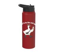 Off to Be The Cool Aunt Auntie Silly Goose Cool Aunts Funny Stainless Steel Insulated Water Bottle