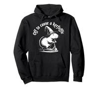 Off To Cause A Kerfuffle Camiseta Divertida Broma Carpincho Sudadera con Capucha