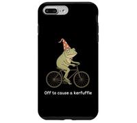 Off to Cause A Kerfuffle Funny Meme Frog Carcasa para iPhone 7 Plus/8 Plus