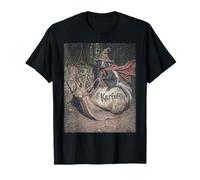 Off To Cause A Kerfuffle Skunk Wizard Snail Meme Humor Adulto Camiseta