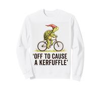Off to Cause A Kerfuffle Turtle Funny Weirdcore Dichos Sudadera