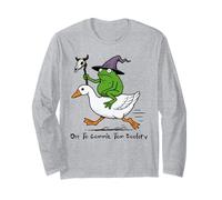 Off To Commit Tom Foolery Whimsical Frog Wizard Vintage Cute Manga Larga