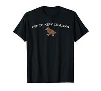 Off To New Zealand Weka Funny Vintage Souvenir Camiseta