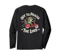 Off To Praise The Lord Frog Meme Funny Christian Faith Jesus Manga Larga