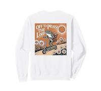 Off To Praise The Lord Frog Meme Funny Christian Faith Jesus Sudadera