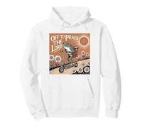 Off To Praise The Lord Frog Meme Funny Christian Faith Jesus Sudadera con Capucha