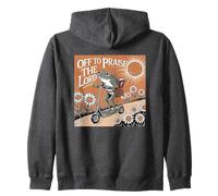 Off To Praise The Lord Frog Meme Funny Christian Faith Jesus Sudadera con Capucha