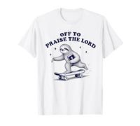 Off To Praise The Lord Sloth Christian Camiseta