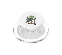Off to Teach 5th Grade Teacher Frog Funny Back to School PopSockets PopGrip para MagSafe