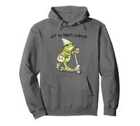 Off to Teach Science Funny Teacher Frog Back to School Humor Sudadera con Capucha