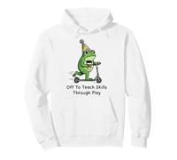 Off To Teach Skills Through Play Sudadera con Capucha