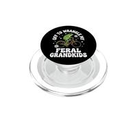 Off To Wrangle My Feral Grandkids PopSockets PopGrip para MagSafe