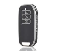 OFF WE GO Funda Llave Coche Carcasa Mando con Kia EV6 GT K5 K7 K8 Sportage GT-Line Sorento 4 MQ4 Sedona Carnaval MPV Casos Cubierta Llave Funda Tarjeta Llave, Plata Gris