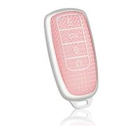 OFF WE GO Funda Llave Coche Carcasa Mando para Chery omoda C5 Tiggo 8 Plus 7 Pro Tiggo 8 Pro Arrizo 5 Casos de la Cubierta de Llave TPU Funda Tarjeta Llave, Rosa