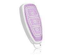 OFF WE GO Funda Llave Coche Carcasa Mando para Ford Fiesta IV Focus III Kuga Galaxy Fusion Mondeo IV B-Max Grand C-Max S-Max Mk2 Mk3 Mk4 Casos de la Cubierta de Llave TPU Funda Tarjeta Llave, Morado