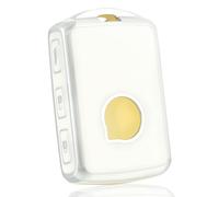 OFF WE GO Funda para Llave Coche con Volvo Carcasa para Mando Compatible con C30 S60 S80 S90 V60 V70 V90 XC40 XC60 XC70 XC90 S60L T5 T6 T8 4 Botones TPU Funda para Tarjeta de Llave, Plata Blanca