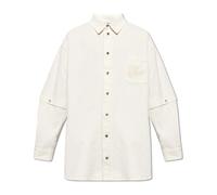 Off White - Camisa vaquera con logo - Shirts - Hombre - Beige - XS -