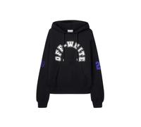 Off White - Sudadera con Capucha de Algodón Negro Oversize - Sweatshirts & Hoodies - Hombre - Negro - XL -