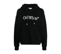 Off White - Sudadera con Capucha Elegante - Sweatshirts & Hoodies - Hombre - Negro - L -