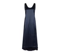 Off White - Vestido midi satinado sin espalda - Nightwear & Lounge - Mujer - Azul - S -