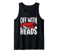 off with their heads Diseño para un fanático de comer mariscos Camiseta sin Mangas