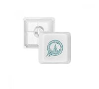 OFFbb Rusia Moscow City Classic Country pbt Nombres de Teclas de Teclado mecánico Blanca OEM no Marcado Imprimir