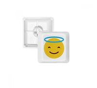 OFFbb sonreír ángulo Amarillo Lindo de Chat en línea pbt Nombres de Teclas de Teclado mecánico Blanca OEM no Marcado Imprimir