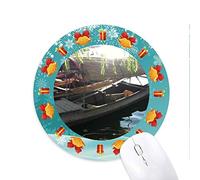 offbb Willow y Proa Mouse Pad Mousepad Redondo de Goma