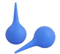 OFFCUP 2 Piezas Bolas de Lavado de Orejas, 60ml Ear Cleaner Reutilizable para Eliminar el Cerumen, Bulbo de Jeringa para Eliminar Tapones de Oídos para Adultos y Niños, Azul