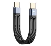 OFFCUP Cable USB Tipo C, 10BG Cable USB C a USB C Corto, Cable de Datos Carga Rapida, para Huawei, Honor, Xiaomi, Samsung, Meizu, Vivo, Nut, Huawei Tablet M5, Xiaomi Tablet 4