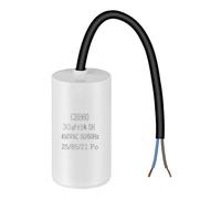 Offcup CBB60 Condensador de arranque, 450 V 30 μF 50/60 HZ Condensador de motor, Condensadores Microfarad con alambre para bomba de piscina aire acondicionado motor