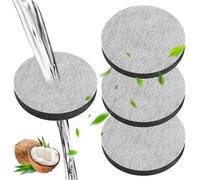 OFFCUP Juego de 4 Discos Filtrantes de Recambio para Botellas de Filtro de Agua Brita Fill & Go, Reduciendo PFAS Cloro Micropartículas y Otras Impurezas, Filtración Rápida