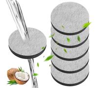 OFFCUP Juego de 6 Discos Filtrantes de Recambio para Botellas de Filtro de Agua Brita Fill & Go, Reduciendo PFAS Cloro Micropartículas y Otras Impurezas, Filtración Rápida