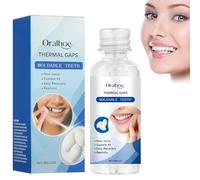 OFFCUP Kit de Reparación de Dientes, Dientes Postizos Temporales, Kit de Empaste Provisional Dental, Resina Para Dientes Reparacion, para Diente Rotos Faltantes Material, 30g